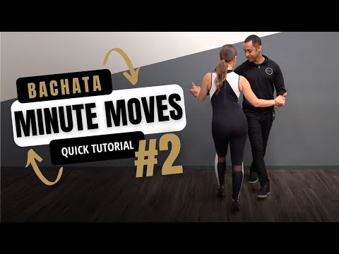 Bachata Minute Moves - Bachata Cross Body Lead - Demetrio & Nicole | Bachata Dance Academy