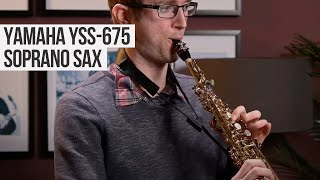 Video thumbnail for Yamaha YSS-675 Soprano Sax | Pre-Owned Sax Reviews by dawkesmusic