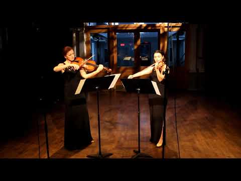 Mozart duo in G KV423 1st Mvt (for violin and viola) Nune Melik- Violin, Elvira Misbakhova- Voila