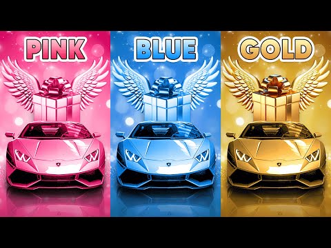 Choose Your Gift! 🎁 Pink, Blue or Gold 🎀💙⭐️ How Lucky Are You? 😱 Quiz Shiba