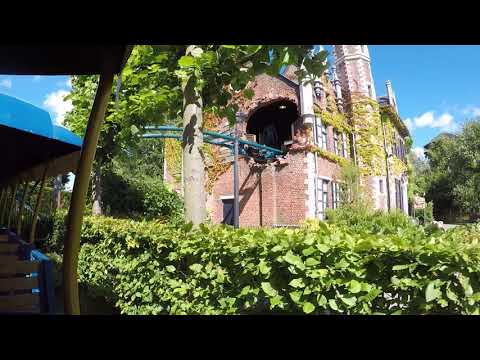 Onride: 'De plopsa express' 🚂 (anubis - dorpsplein) HD/POV 2019 - Plopsaland de panne