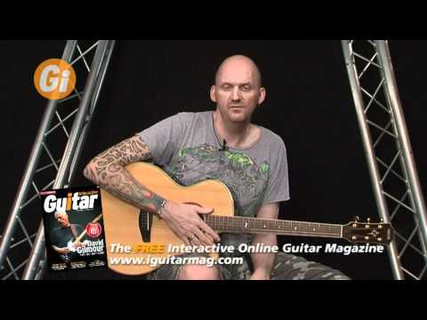 Pink Floyd Acoustic Guitar Lesson - David Gilmour Style With Jamie Humphries iGuitar Mag Feature