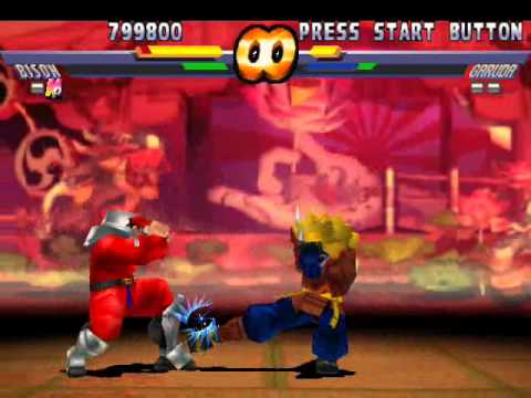 Street Fighter EX 2 - Bison playthrough