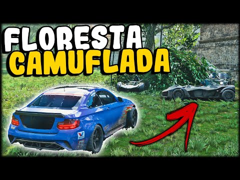FLORESTA CAMUFLADA - ESSA FOI A MELHOR DE TODAS - FORZA HORIZON 5 ONLINE