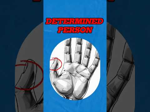 👍 Long Upper Phalanx of the Thumb – A Sign of Strong Willpower#spirituality #shorts