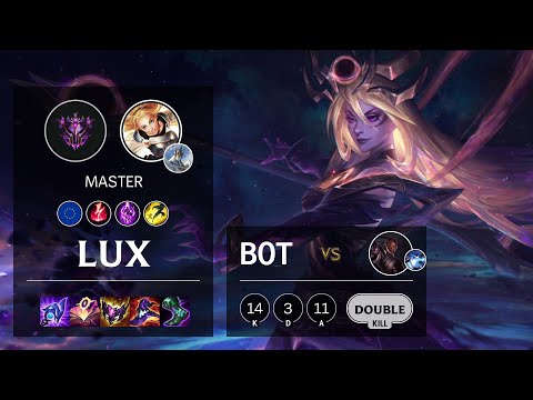 Lux Bot vs Lucian - EUW Master Patch 11.24
