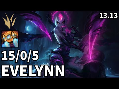 Evelynn Jungle vs Graves - KR Master | Patch 13.13