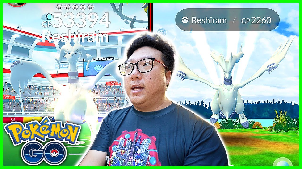 15 Raids on Reshiram Raid Hour in Pokemon GO