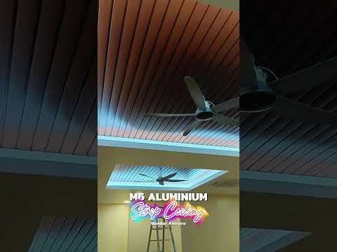 M6 ALUMINIUM STRIP CEILING @ BDR KINRARA