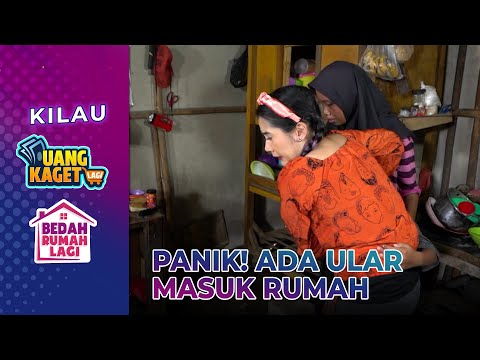 PANIK! Lagi Sedih Ada Ular Masuk | KILAU UANG KAGET & BEDAH RUMAH