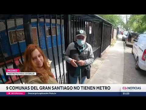 NUEVE COMUNAS de Santiago aún no cuentan con Metro - CHV Noticias