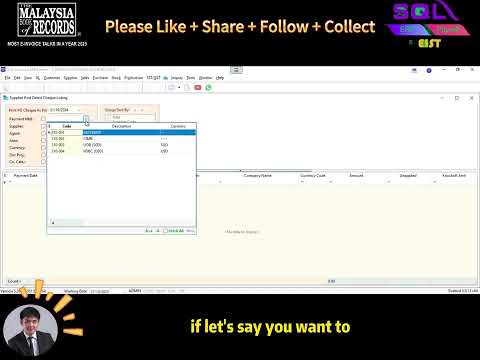 📘 SQL Accounting Tutorial: How to Preview Supplier Post-Dated Cheque Listing