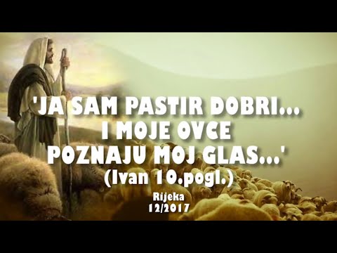 ISUSOVE RIJEČI - 01. Poredba o Dobrom Pastiru... Što je u stvari 'poredba'