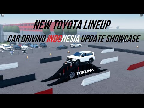 LINEUP MOBIL TOYOTA BARU DI CDID? - Car Driving Indonesia Roblox