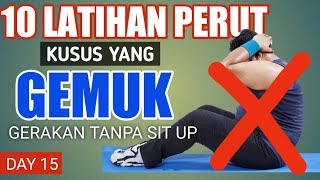 Download lagu Bakar LEMAK PERUT Tanpa SIT UP | Kusus yang GEMUK mp3