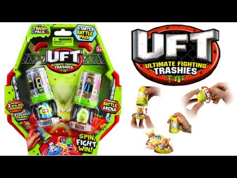 Trash Pack UFT Battle Arena Review Unboxing, Ultimate Fighting Trashies