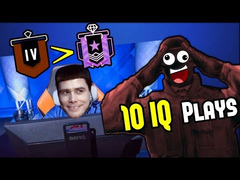 When Coppers Play Better Than Pros and Streamers [Ultimate 10 IQ Moments] - Rainbow Six Siege