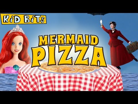 Little Mermaid Pizza - Kid Bits