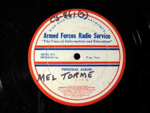 Mel Torme on AFRS PERSONAL ALBUM Radio Program 1166
