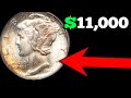 1944 SILVER Mercury Dimes Worth GOOD Money!