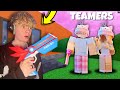 BEATING PLAYERS as MYSELF IRL in MM2..⭐(Murder Mystery 2) *Funny Moments*