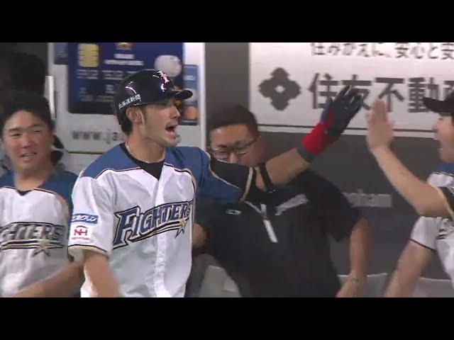 【3回裏】今季初の2番起用!! ファイターズ・大田の勝ち越しソロホームラン!! 2018/4/24 F-Bs