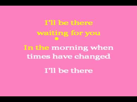 I Will Wait (karaoke) - in the style of Hootie and the Blowfish