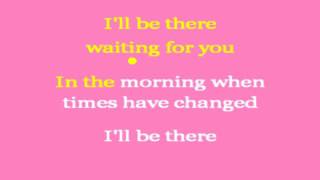 I Will Wait (karaoke) - in the style of Hootie and the Blowfish