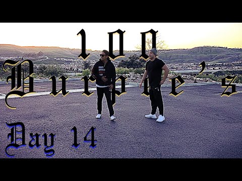 DAY 14 - 100 BURPEE'S STRENGTH CARTEL STYLE | 30 DAYS OF BURPEE'S !!