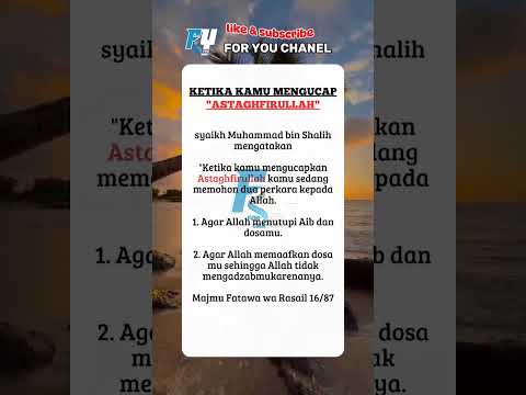 Viral‼️ Ketika kamu mengucap "Astaghfirullah" #shorts #quotes #istighfar #fadilah #pahala