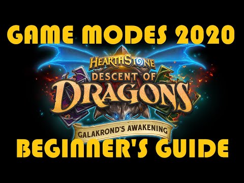 Hearthstone game modes beginner's guide 2020 // my first video yay!