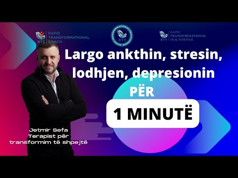 Largo ankthin, stresin, lodhjen, depresionin per 1 MINUTER