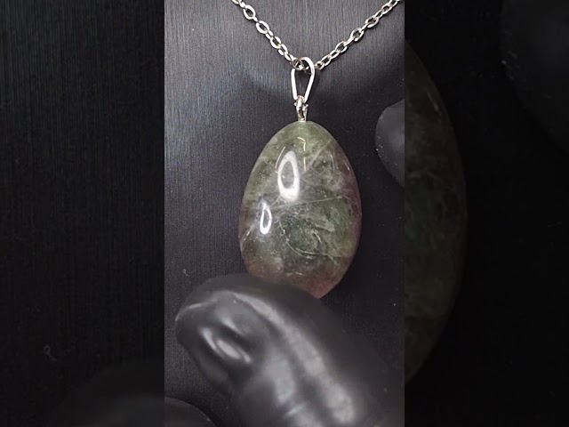 اكسسوار فاخر حجر فلورايت طبيعي متعدد اللون مفحوص ب...