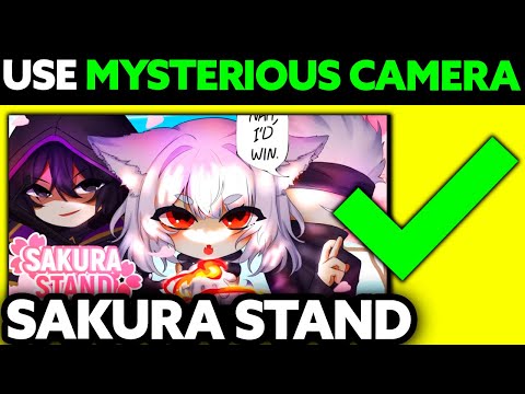 Sakura Stand Mysterious Camera