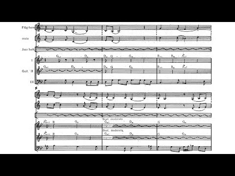 [Sergei Slonimsky] Concerto for Three Electric Guitars, Solo Instruments and Orchestra (Score-Video)