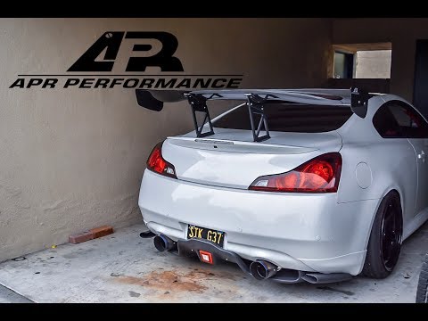 APR PERFOMANCE WING INSTALL ON MY G37