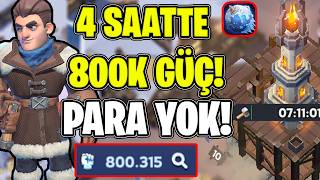 F2P BAŞLANGIÇ REHBERİ! 4 SAATTE 800K GÜÇ (TEK KURUŞ YOK) – Whiteout Survival