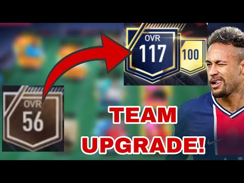 HOW TO UPGRADE YOUR TEAM EASILY! HUGE TEAM UPGRADE IN FIFA MOBILE 22!