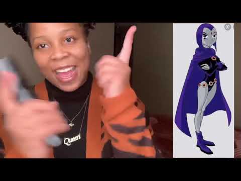 Raven from Teen Titans Cosplay/ costume plus bonus look