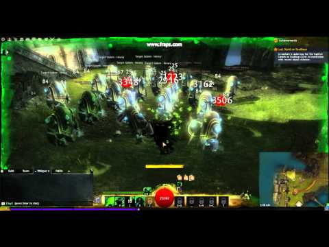 GW2: Necromancer AoE burst + condition combo