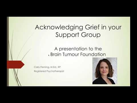 Acknowledging Grief in your Support Group