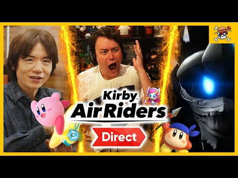 Kirby Air Riders Direct - RogersBase Reacts