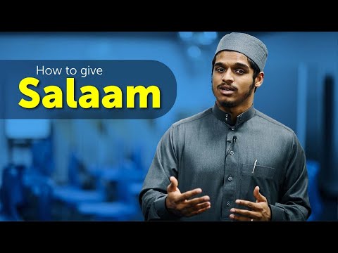 How do Muslims greet each other?