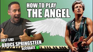 Learn To Play Piano | The Angel Bruce Springsteen | Accurate Lesson | Correct Sheets ✅