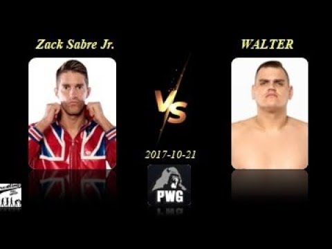 2017/10/21 Zack Sabre Jr vs WALTER ( PWG )