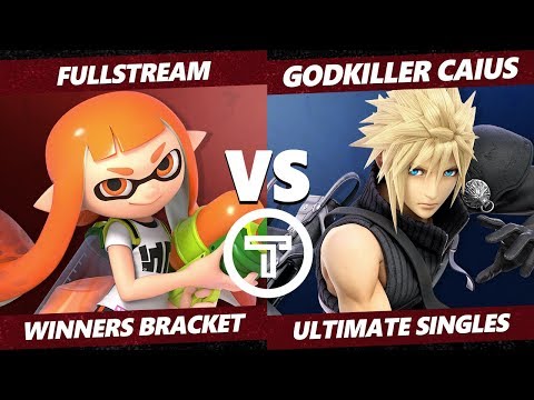 Thunder Smash 3 SSBU - PG Fullstream (Inkling) VS WAR Godkiller Caius (Cloud) Smash Ultimate Winners