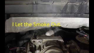 P0171 P0174 Vacuum Leak Smoke Check