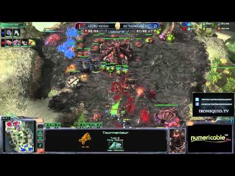 (HD596) AZUBU viOlet vs EGThorZaINRC - ZvT - Starcraft 2 Replay [FR]