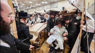 האדמו"ר מויז'ניץ באפיית מצות מצוה בערב יו"ט פסח תשפ"ו | Viznitzer Rebbe Baking Matzah - 2026