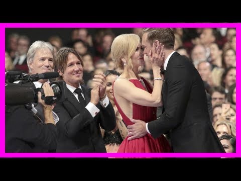 Breaking News | Nicole kidman on her emmys kiss with alexander skarsgård